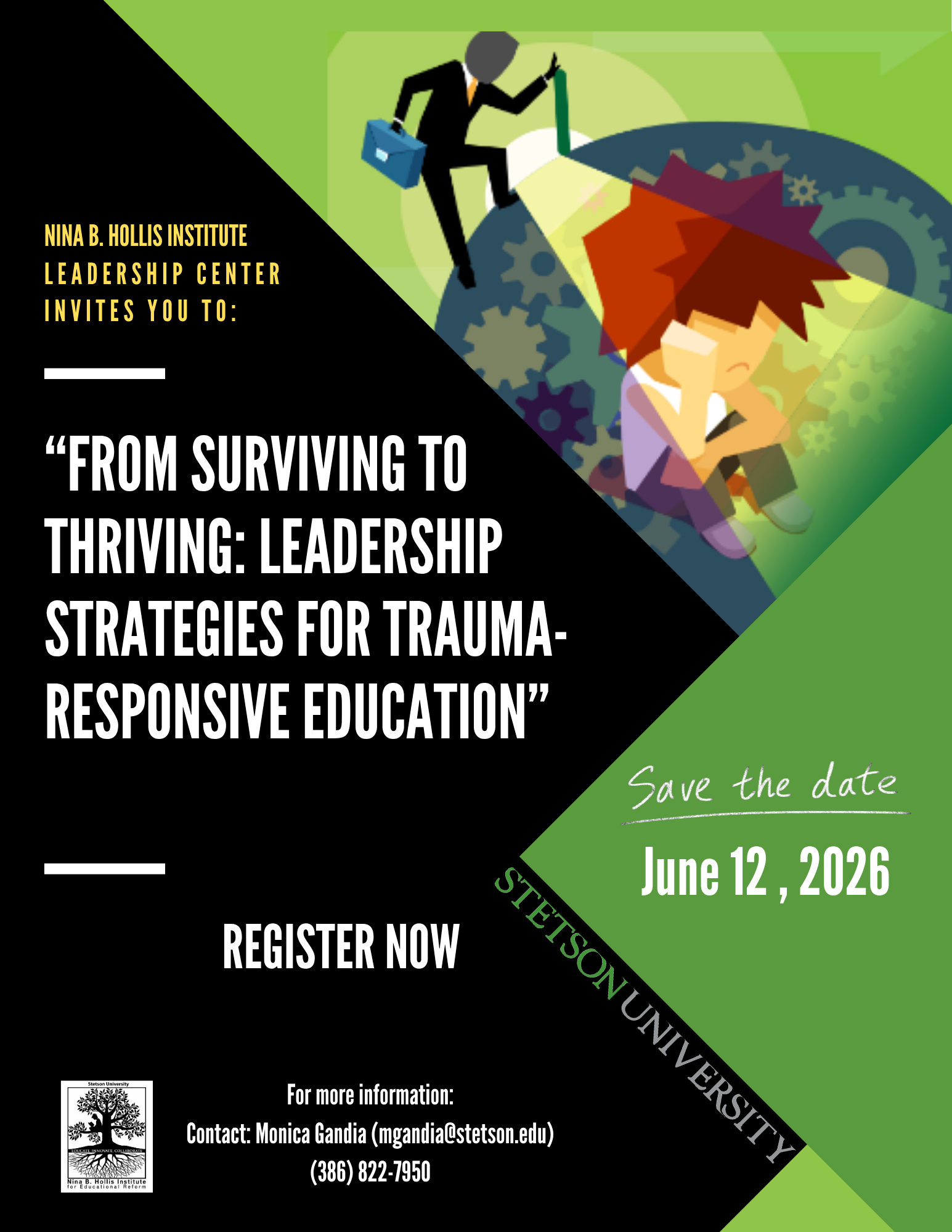 from surviving to thriving, poster